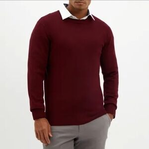 NWOT GIANNI FERAUD Limited Edition Pullover Crew Neck Patterned Jumper size M